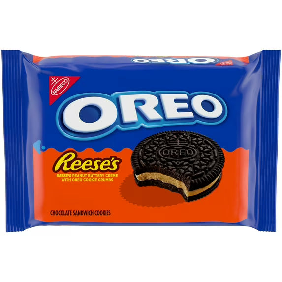 OREO REESE'S Peanut Butter Creme Chocolate Sandwich Cookies – 12.35 oz
