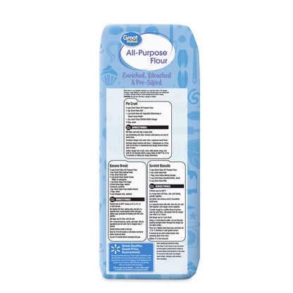All-Purpose Flour – 10 lb Bag | Bleached Wheat Flour for Baking & Cooking