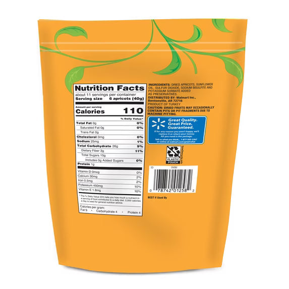 Dried Apricots – 16 oz | Soft & Chewy Fruit Snack