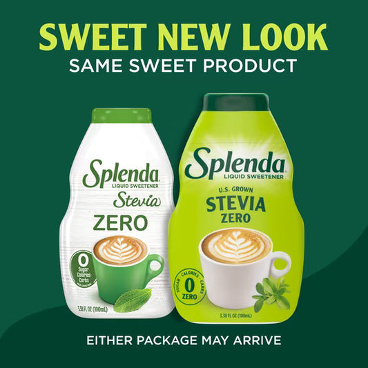 Splenda ZERO Stevia Liquid Zero Calorie Sweetener – 3.38 fl oz