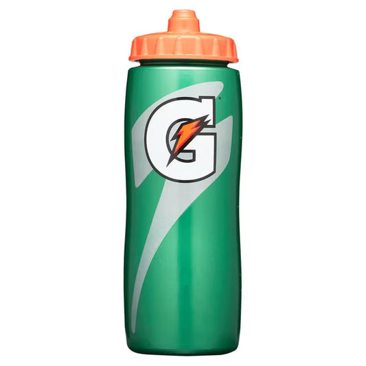 Gatorade Contour Style Squeeze Water Bottle – Green – 28 oz