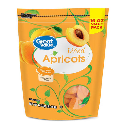 Dried Apricots – 16 oz | Soft & Chewy Fruit Snack