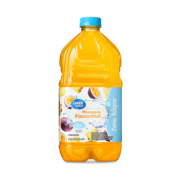 Zero Sugar Pineapple Passionfruit Juice – 64 fl oz | Tropical Fruit Flavor
