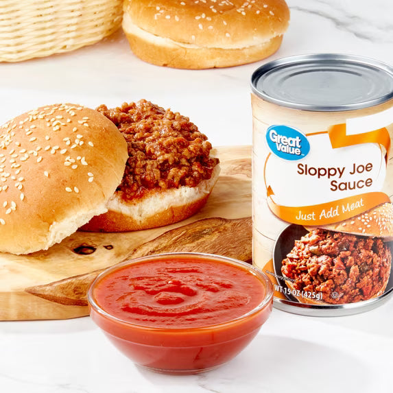 Sloppy Joe Sauce – 6 Pack – 15 oz Cans | Classic Savory Tomato Sauce